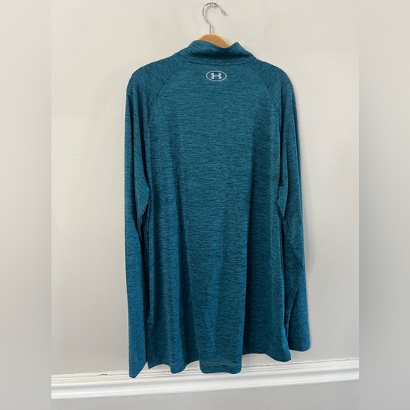 NEW UNDER ARMOUR Tech 1/2 Zip Moisture Wicking Long Sleeve Pullover Size: XL - Picture 4 of 5